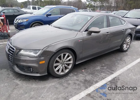 2013 Audi A7 3.0T Premium from USA, damaged, VIN WAU2GAFC9DN106934